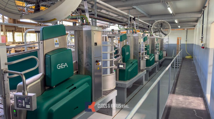 Vic und Frank Wirtz aus Eschweiler setzen auf ein automatisches Melksystem