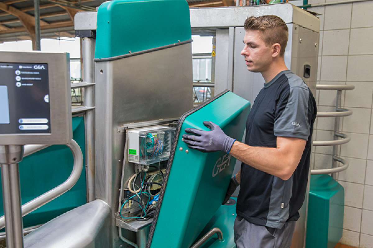 Servicetechniker im Bereich Melktechnik für Rheinland-Pfalz