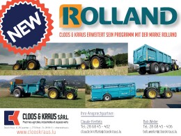 Erweiterung unseres Programms im Transportbereich mit ROLLAND