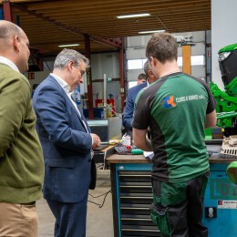 Visite vum Educatiounsminister Claude Meisch