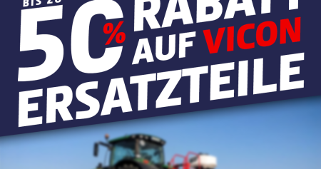 Vicon - 50% Ersatzteile